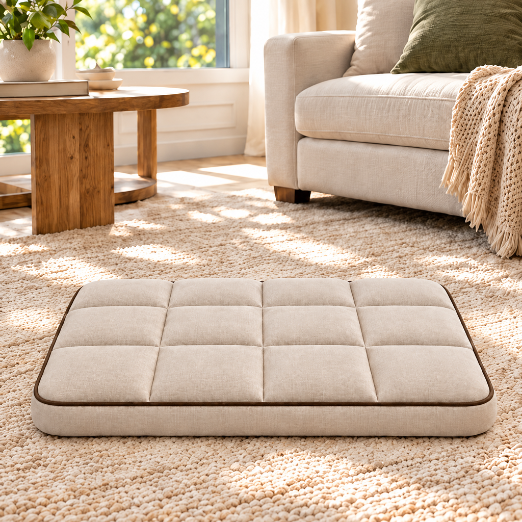 Elwooda™ Oatmeal Quilted Pet Mat