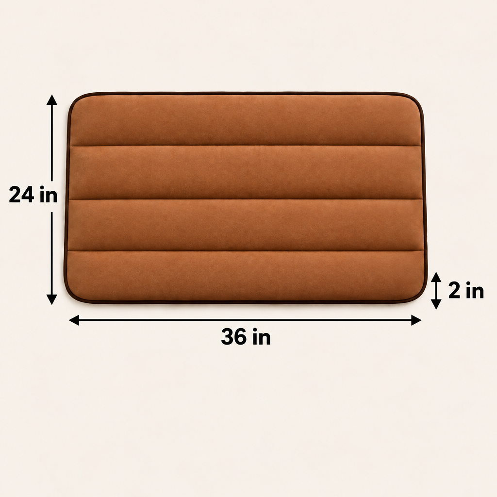Elwooda™ Cinnamon Channel Quilted Pet Mat