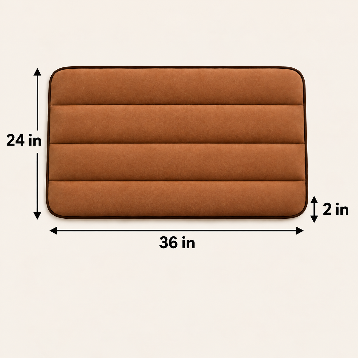 Elwooda™ Cinnamon Channel Quilted Pet Mat