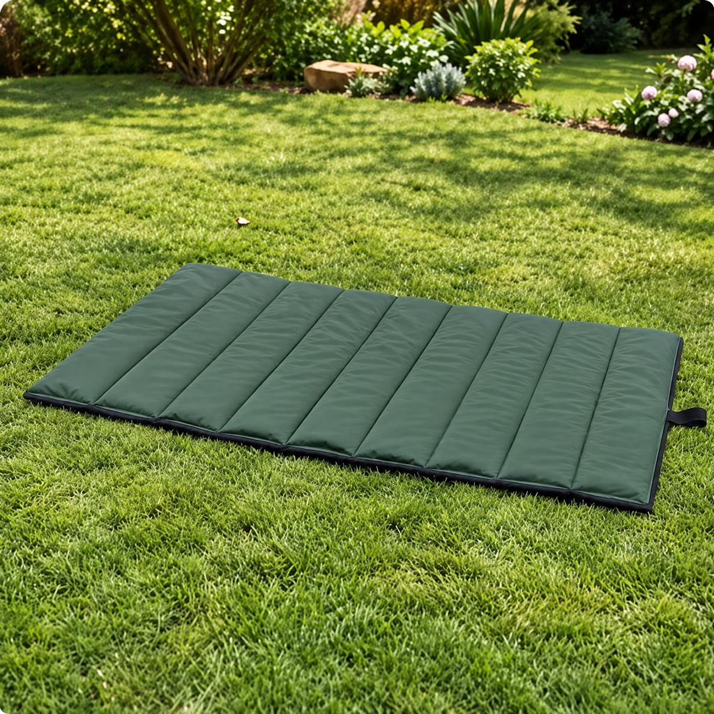 Elwooda™ Forest Green Foldable Travel Pet Mat
