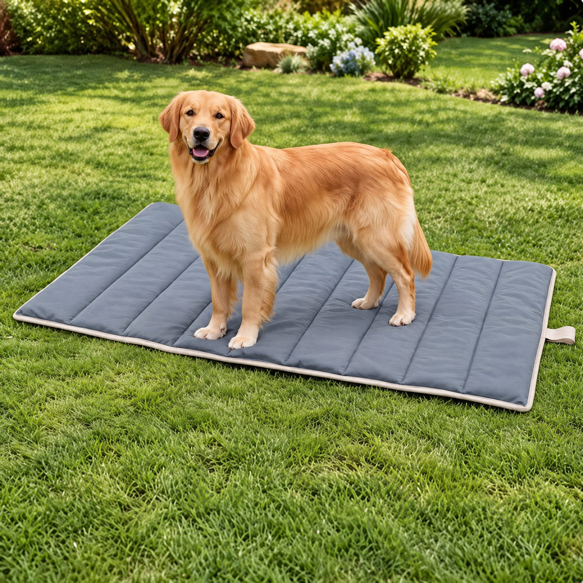 Elwooda™ Slate Gray Foldable Travel Pet Mat
