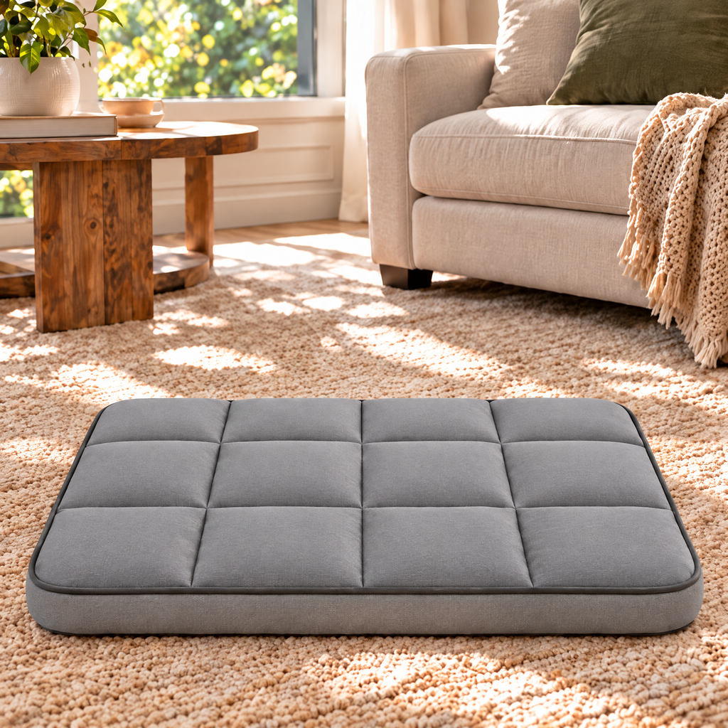 Elwooda™ Gray Quilted Pet Mat