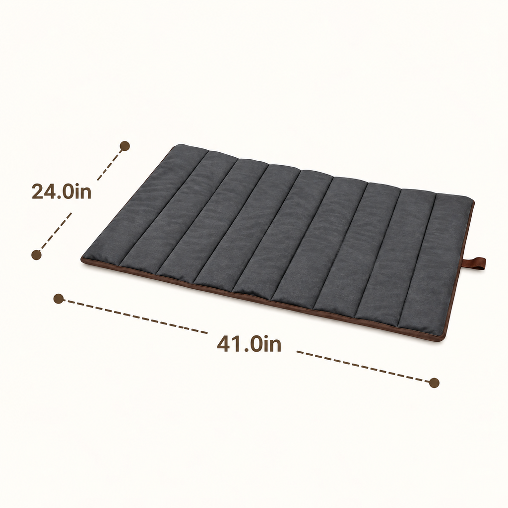 Elwooda™ Charcoal Foldable Travel Pet Mat