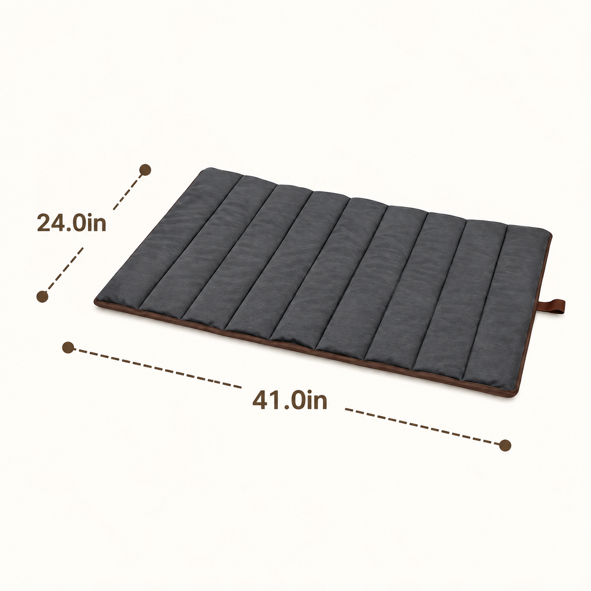 Elwooda™ Charcoal Foldable Travel Pet Mat