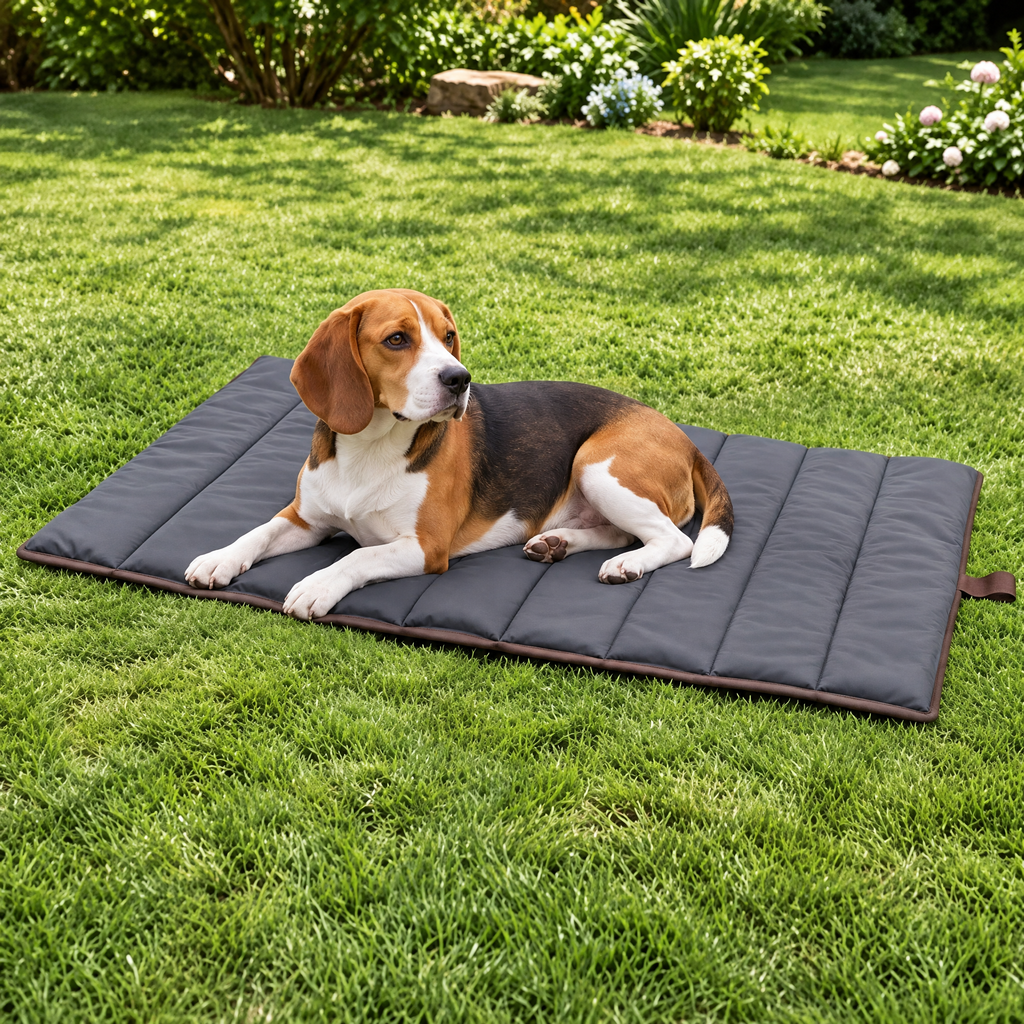 Elwooda™ Charcoal Foldable Travel Pet Mat