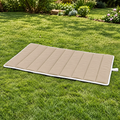 Elwooda™ Sand & White Foldable Travel Pet Mat