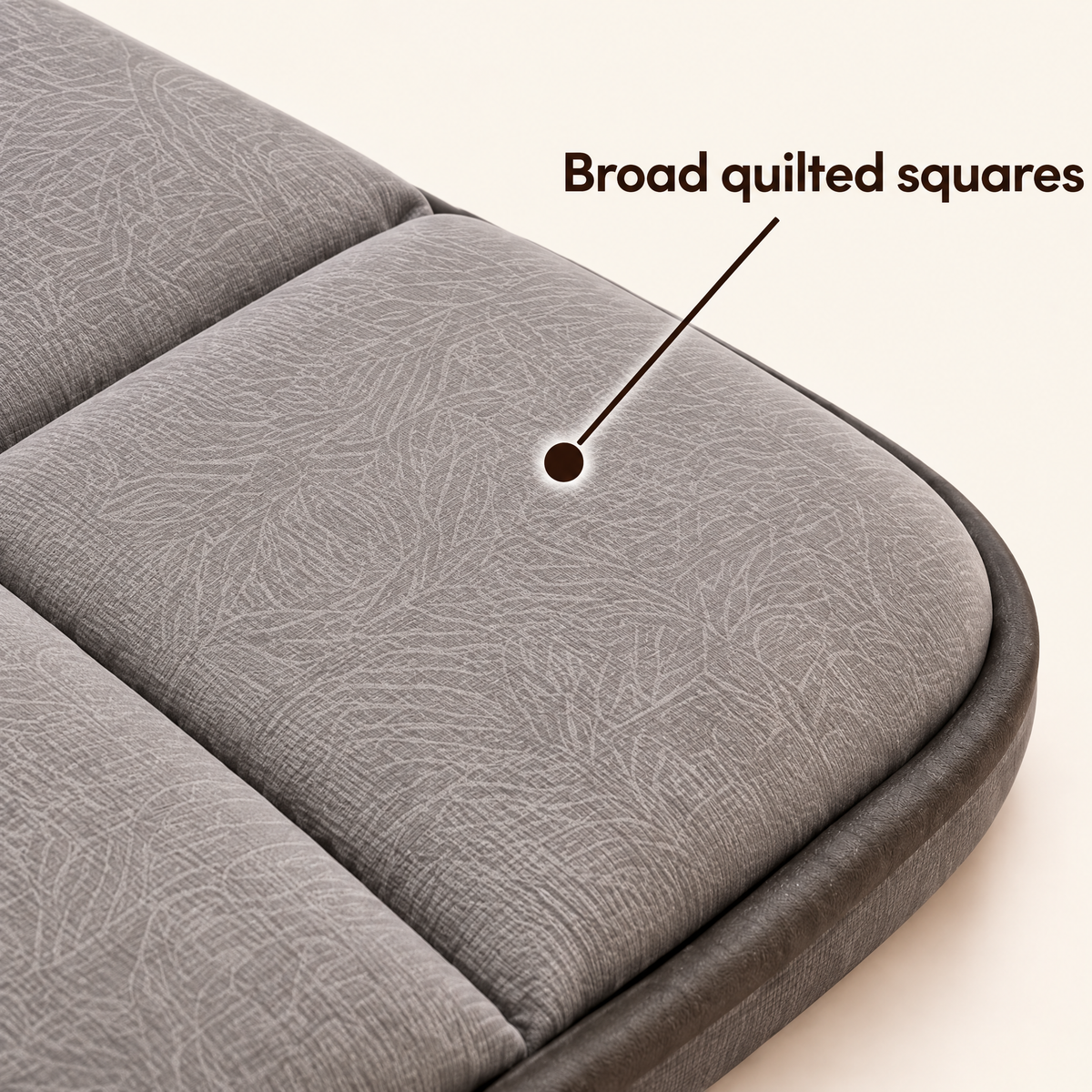 Elwooda™ Gray Quilted Pet Mat