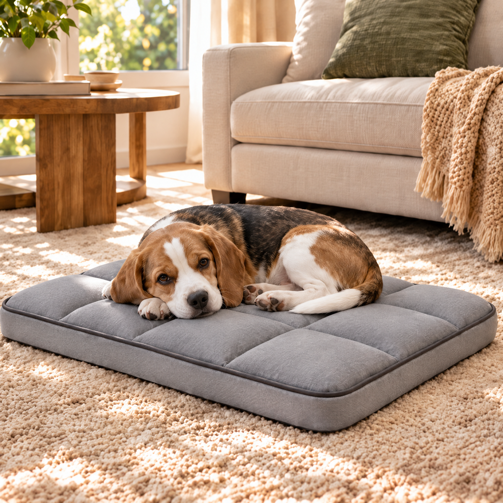Elwooda™ Gray Quilted Pet Mat